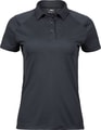 Dames Sport Polo Tee Jays Luxury Donker Grijs